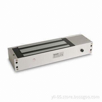 Single Door Magnetic Lock with 12/24V DC Voltage, LED Indicates the Door Status